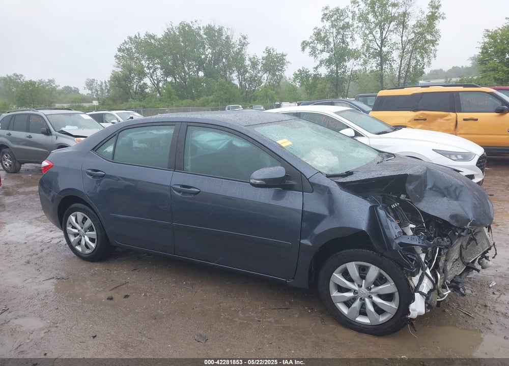 2016 TOYOTA COROLLA VIN: 5YFBURHEXGP548430
