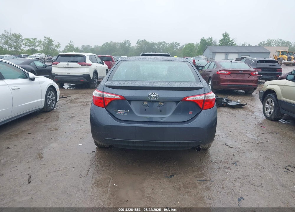 2016 TOYOTA COROLLA VIN: 5YFBURHEXGP548430