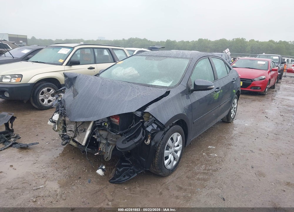 2016 TOYOTA COROLLA VIN: 5YFBURHEXGP548430