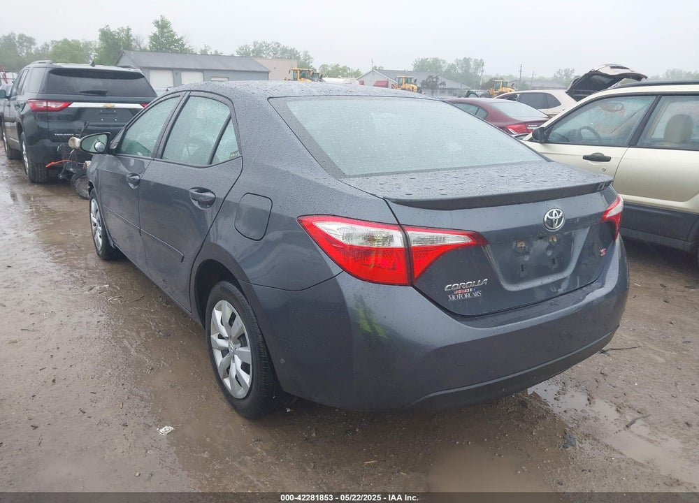 2016 TOYOTA COROLLA VIN: 5YFBURHEXGP548430