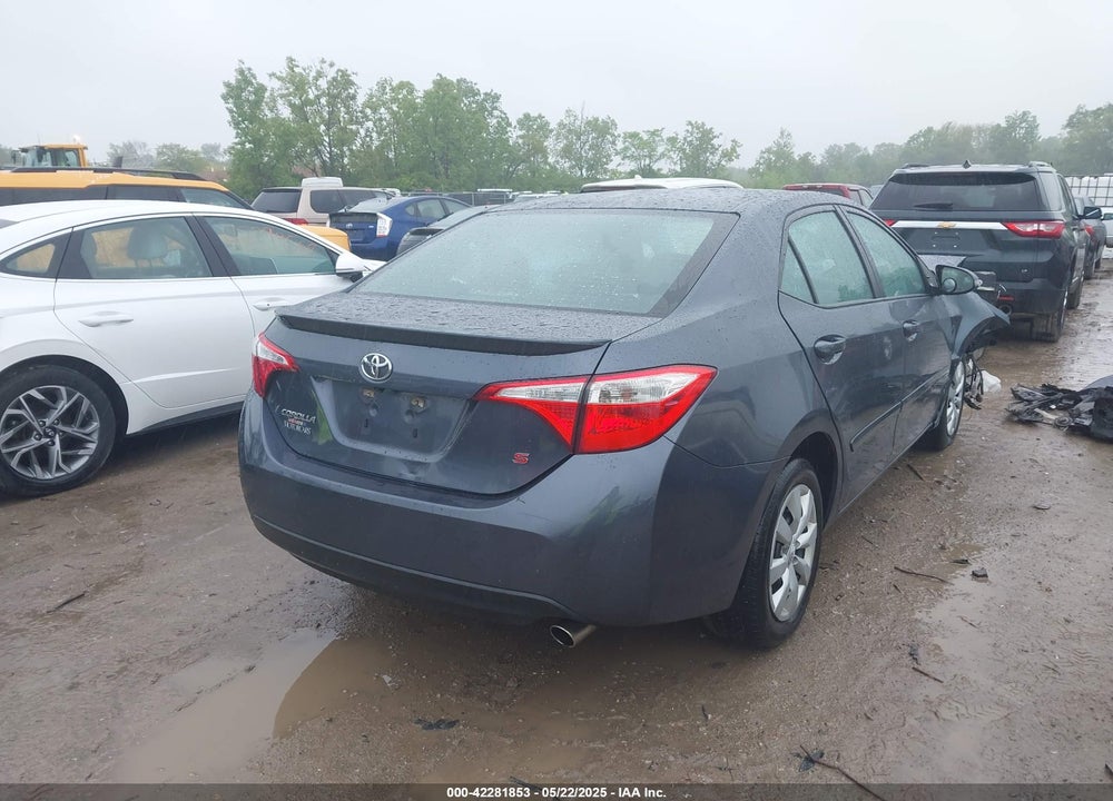2016 TOYOTA COROLLA VIN: 5YFBURHEXGP548430