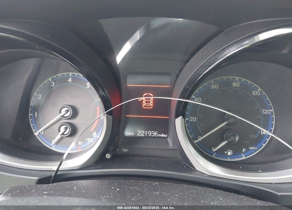 2016 TOYOTA COROLLA VIN: 5YFBURHEXGP548430