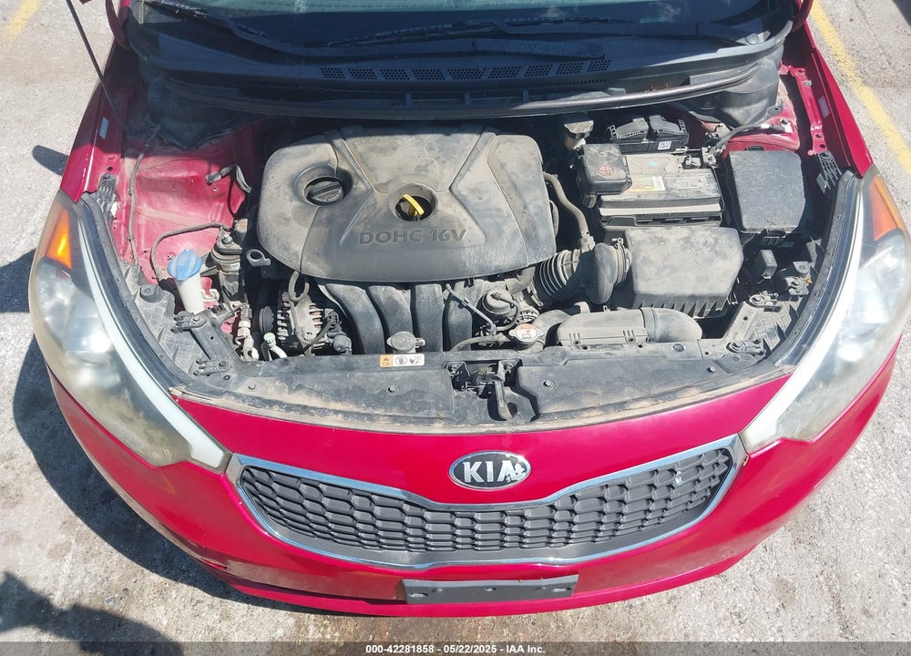 2014 KIA FORTE VIN: KNAFX4A68E5092661