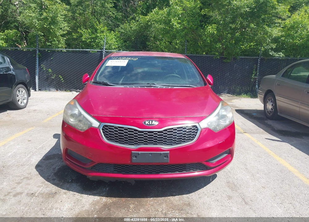 2014 KIA FORTE VIN: KNAFX4A68E5092661
