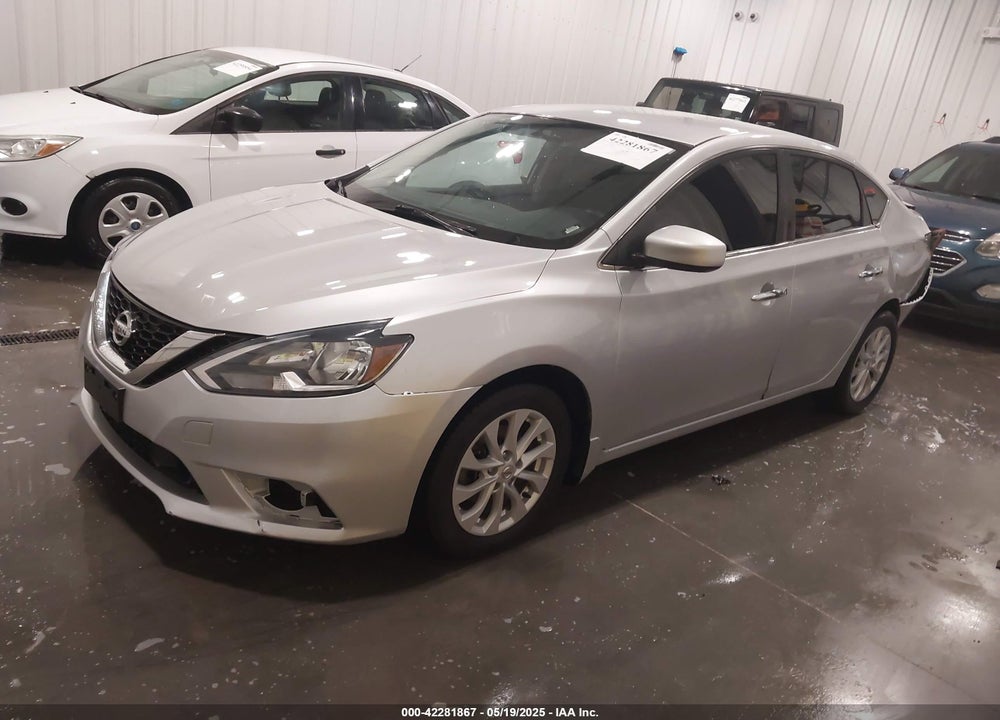 2018 NISSAN SENTRA SV VIN: 3N1AB7APXJY264243