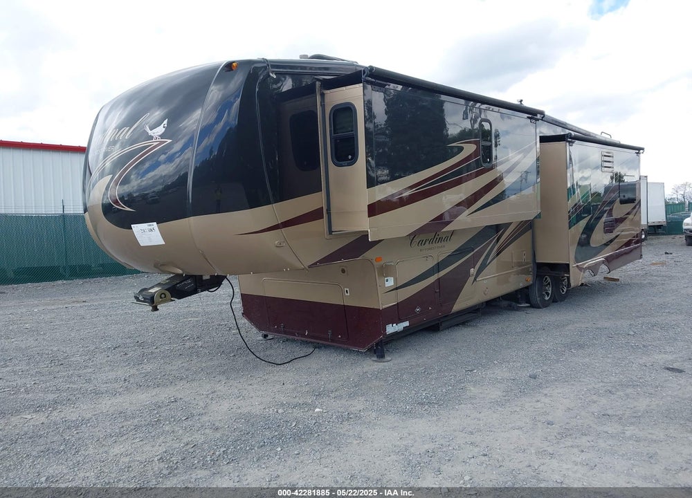 2013 CARDINAL FIFTH WHEEL SERIES VIN: 4X4FCAN26DG098654