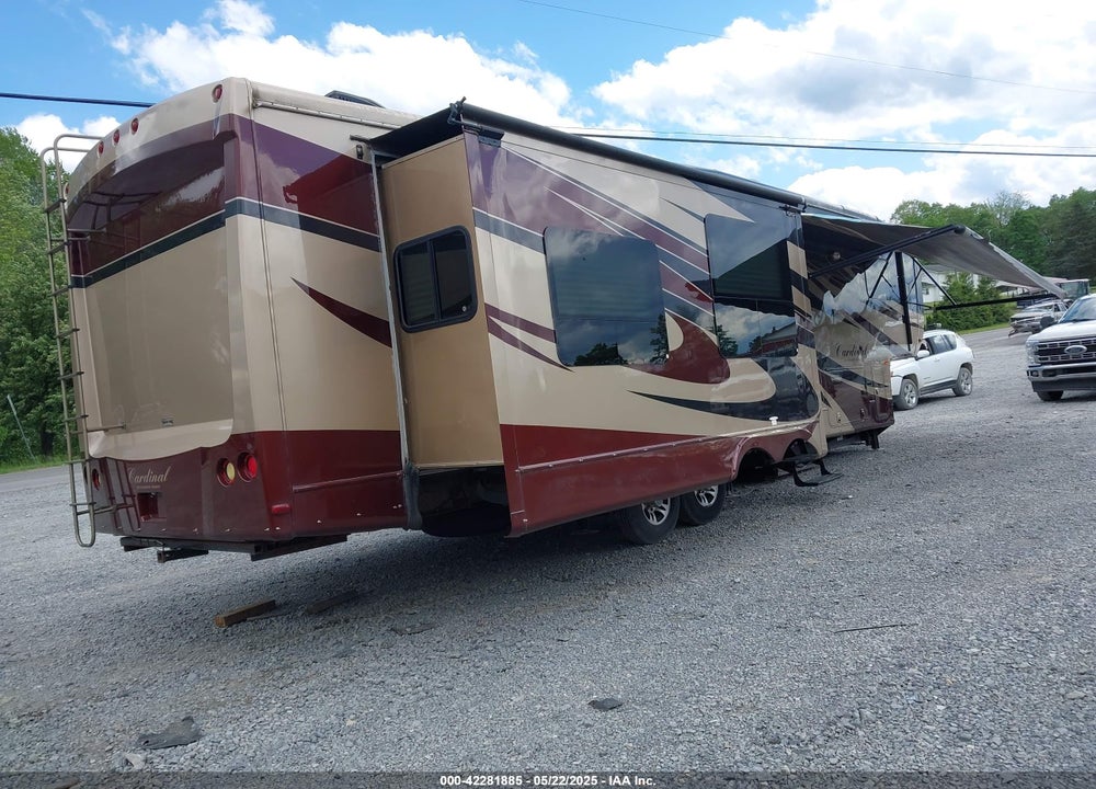 2013 CARDINAL FIFTH WHEEL SERIES VIN: 4X4FCAN26DG098654