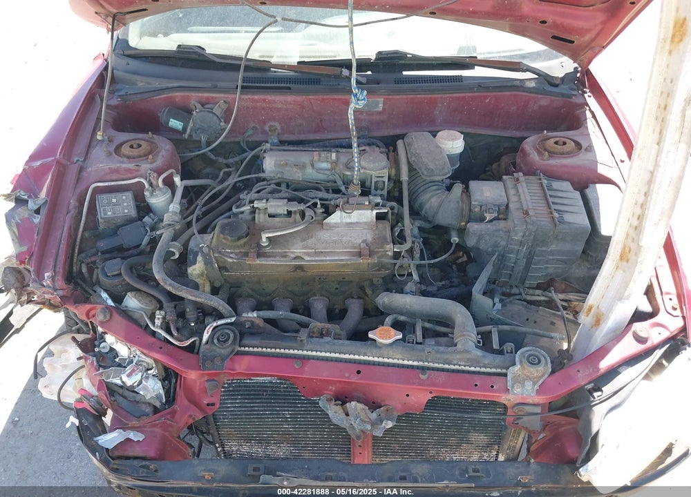 2001 MITSUBISHI MIRAGE LS VIN: JA3AY31C01U005618
