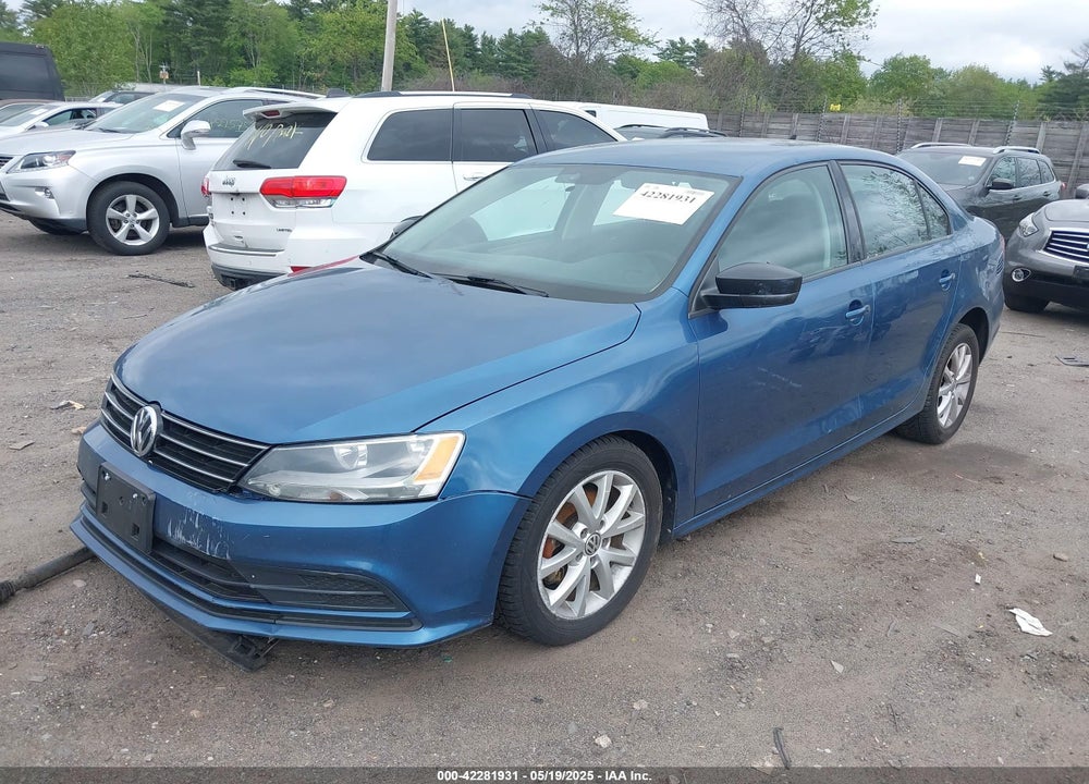 2015 VOLKSWAGEN JETTA 1.8T SE VIN: 3VWD17AJ8FM287279