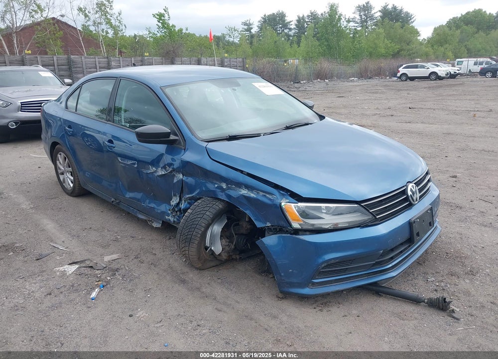 2015 VOLKSWAGEN JETTA 1.8T SE VIN: 3VWD17AJ8FM287279