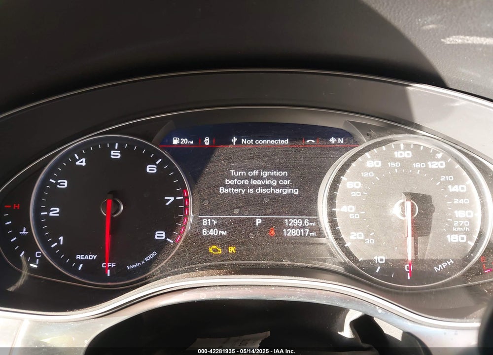 2017 AUDI A6 2.0T PREMIUM VIN: WAUD8AFC5HN051328