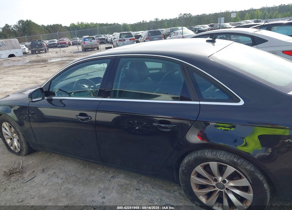 2013 AUDI A4 VIN: WAUHFAFLXDN032260