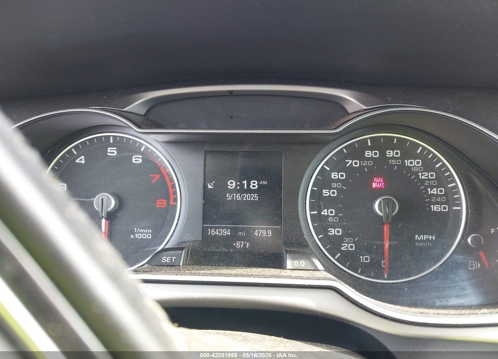 2013 AUDI A4 VIN: WAUHFAFLXDN032260