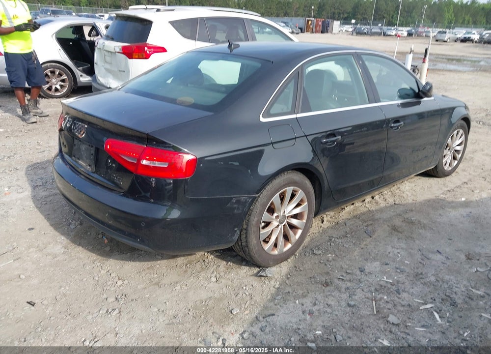 2013 AUDI A4 VIN: WAUHFAFLXDN032260