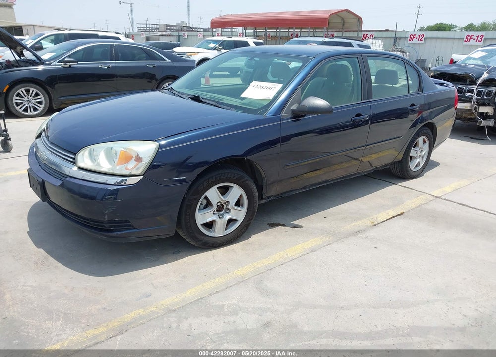 2005 CHEVROLET MALIBU LS VIN: 1G1ZT52845F263362