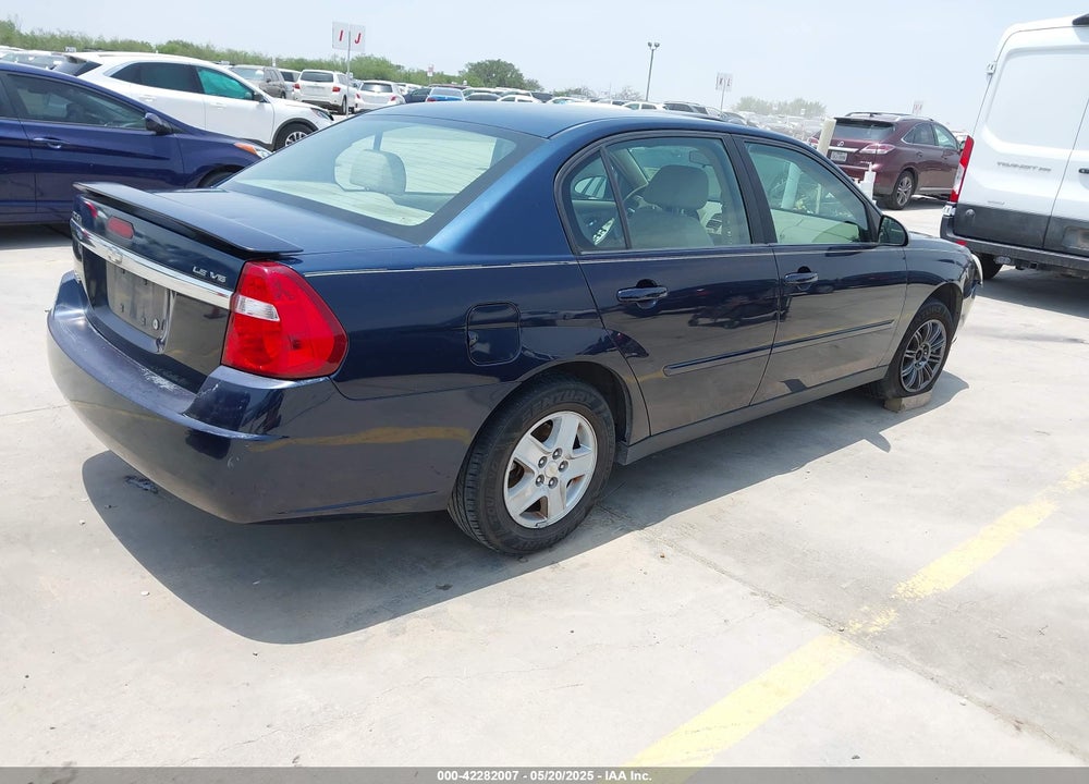 2005 CHEVROLET MALIBU LS VIN: 1G1ZT52845F263362