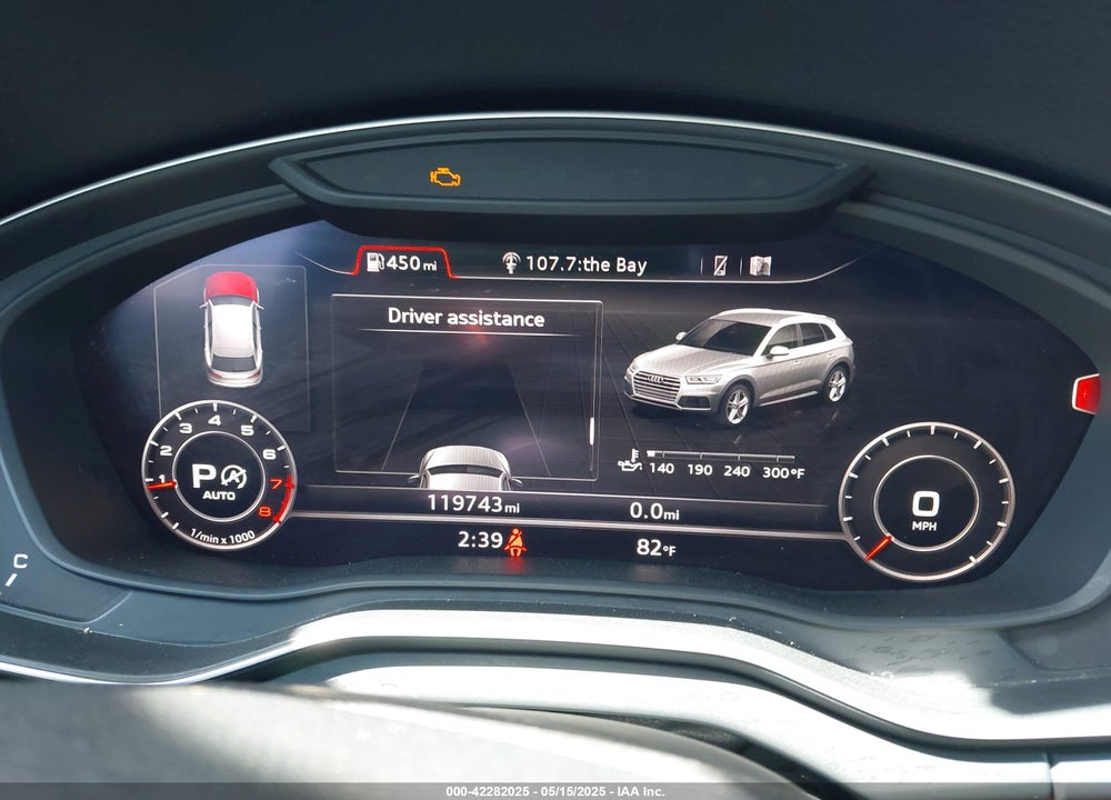 2018 AUDI Q5 VIN: WA1ANAFY8J2024698