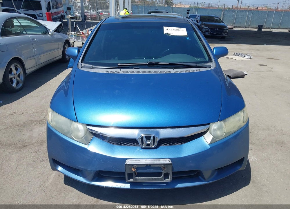 2009 HONDA CIVIC VIN: 2HGFA16829H504487