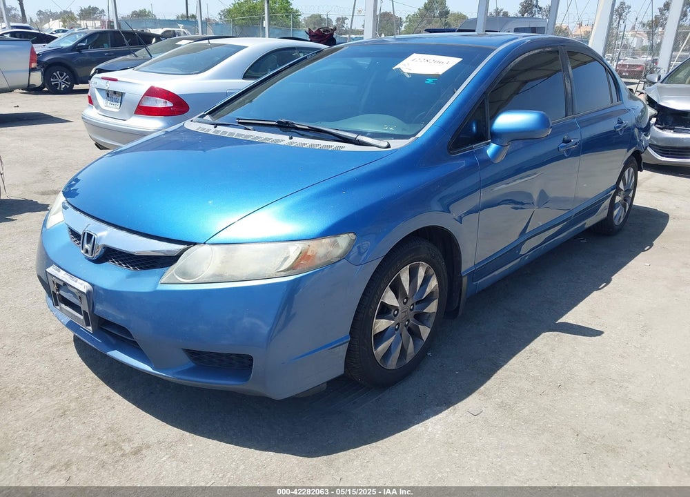 2009 HONDA CIVIC VIN: 2HGFA16829H504487