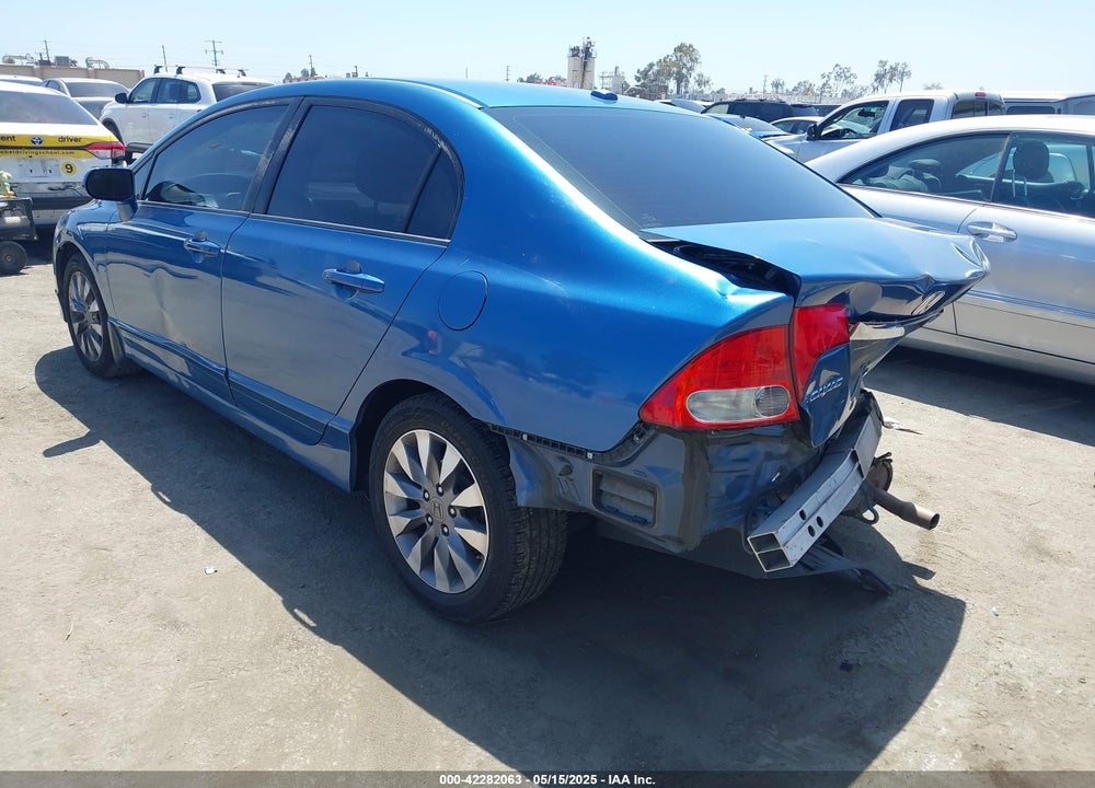 2009 HONDA CIVIC VIN: 2HGFA16829H504487