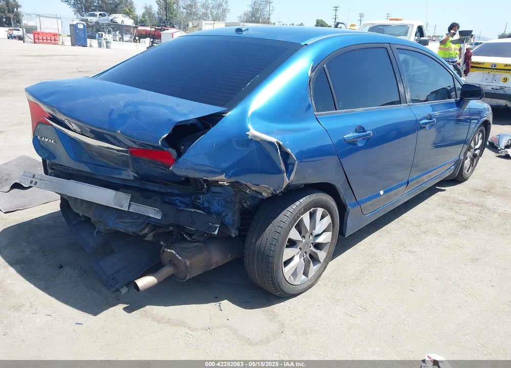 2009 HONDA CIVIC VIN: 2HGFA16829H504487