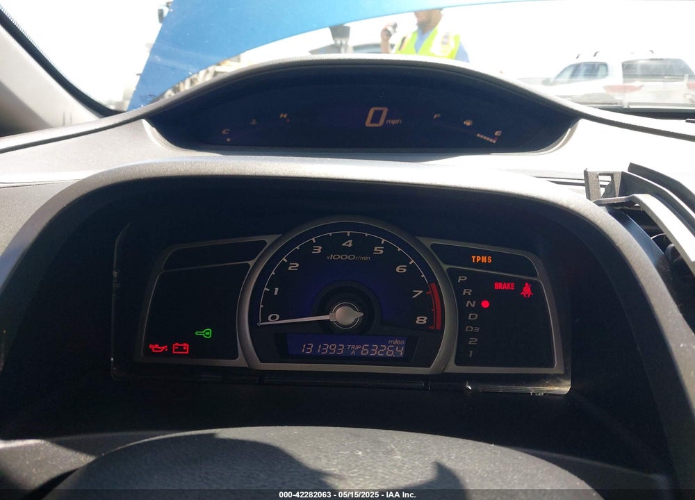 2009 HONDA CIVIC VIN: 2HGFA16829H504487