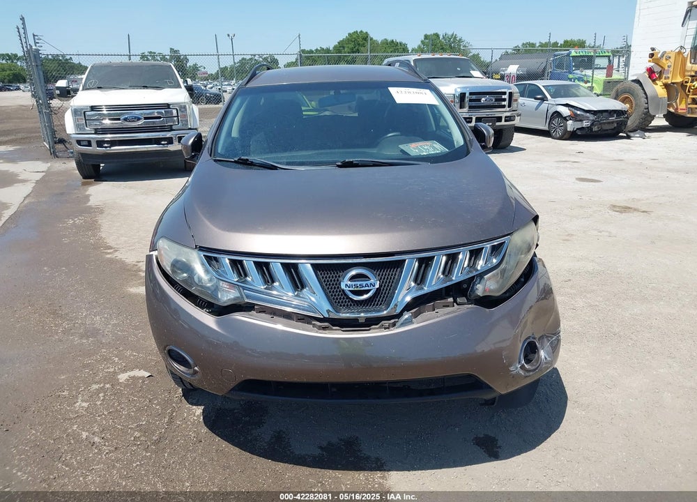 2009 NISSAN MURANO S VIN: JN8AZ18U89W011902
