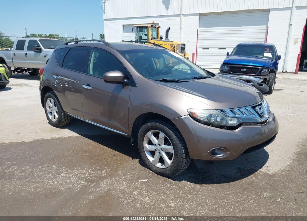 2009 NISSAN MURANO S VIN: JN8AZ18U89W011902