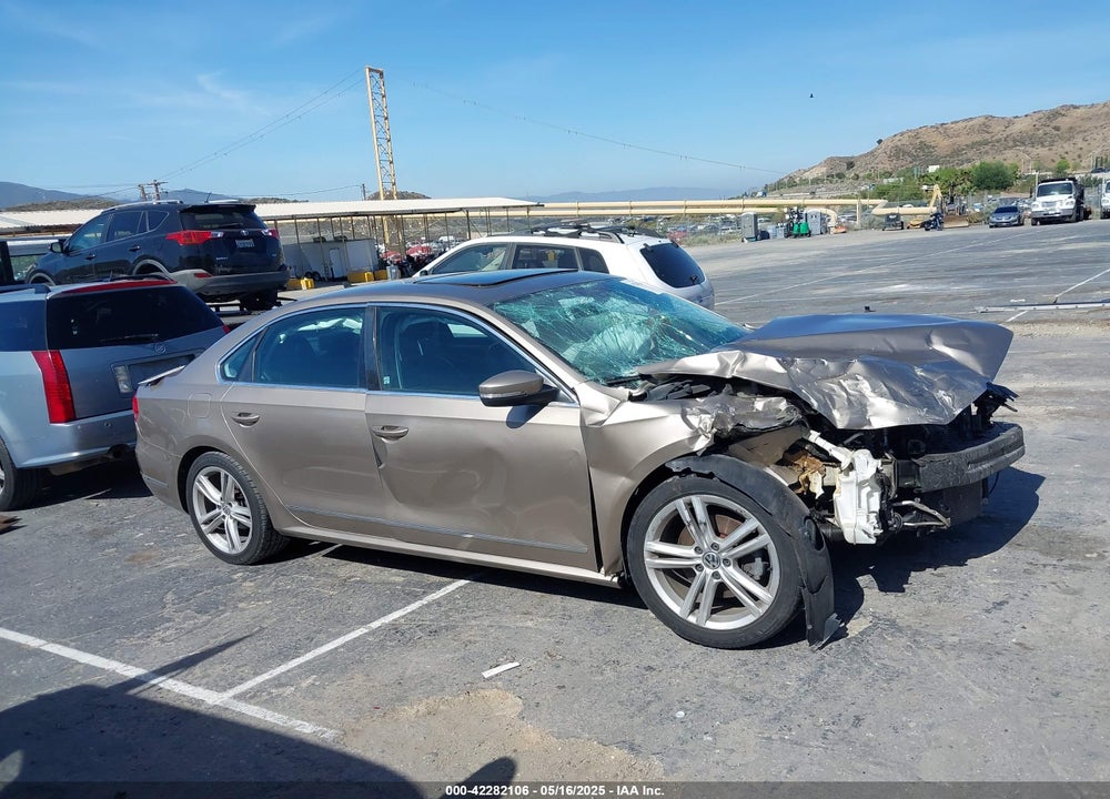 2015 VOLKSWAGEN PASSAT VIN: 1VWBT7A34FC053547