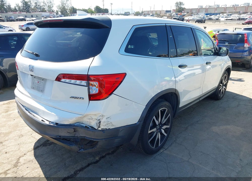 2019 HONDA PILOT LX VIN: 5FNYF6H18KB062784