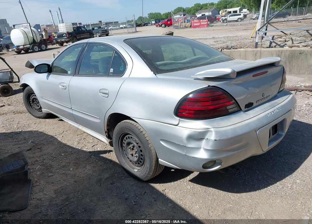 2005 PONTIAC GRAND AM VIN: 1G2NE52E05M139627