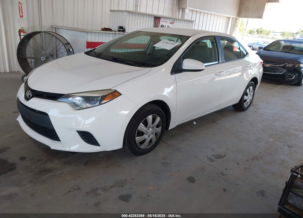 2016 TOYOTA COROLLA L VIN: 5YFBURHE6GP451970