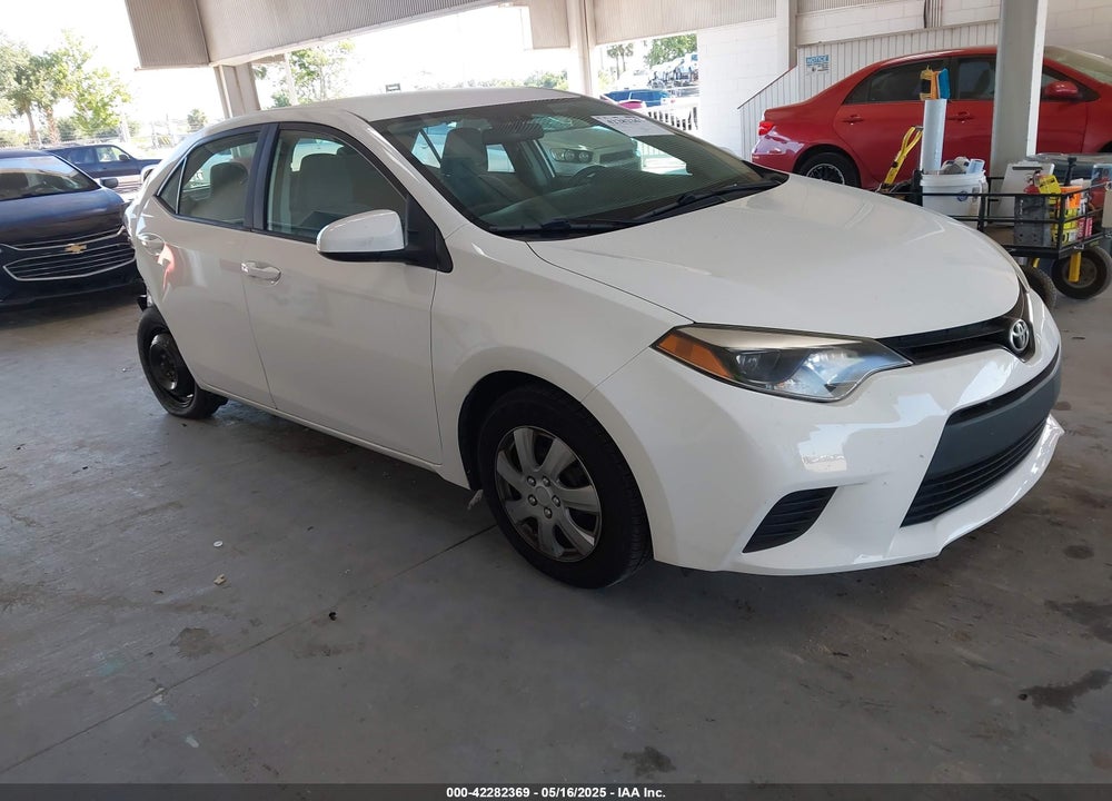 2016 TOYOTA COROLLA L VIN: 5YFBURHE6GP451970