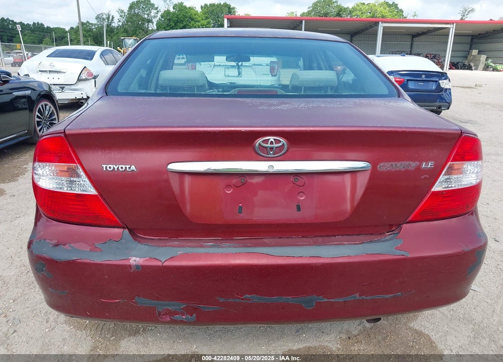 2004 TOYOTA CAMRY LE VIN: JTDBE32K540254853