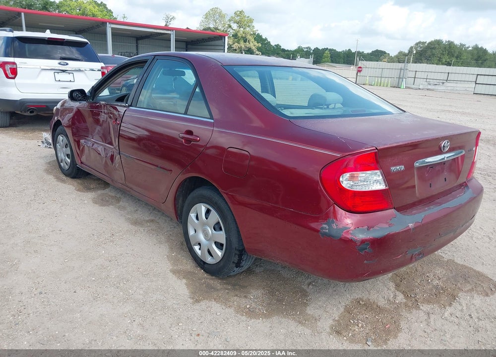 2004 TOYOTA CAMRY LE VIN: JTDBE32K540254853