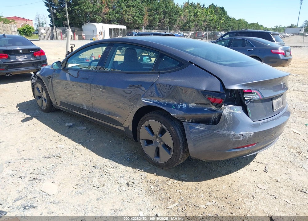 2022 TESLA MODEL 3 LONG RANGE DUAL MOTOR ALL-WHEEL DRIVE VIN: 5YJ3E1EB7NF160545