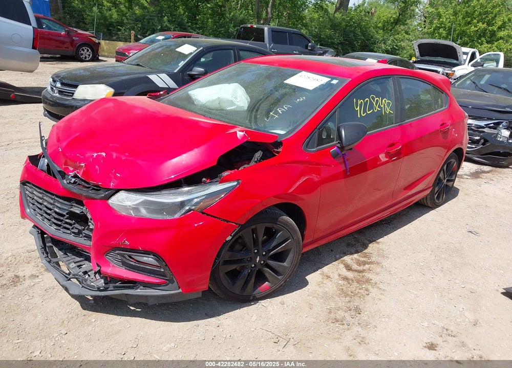 2018 CHEVROLET CRUZE VIN: 3G1BE6SM3JS517860