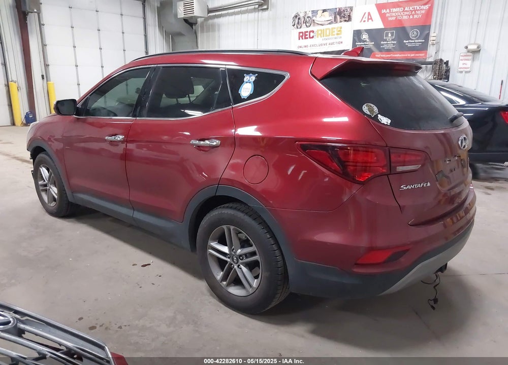 2018 HYUNDAI SANTA FE SPORT 2.4L VIN: 5XYZU3LB6JG514828