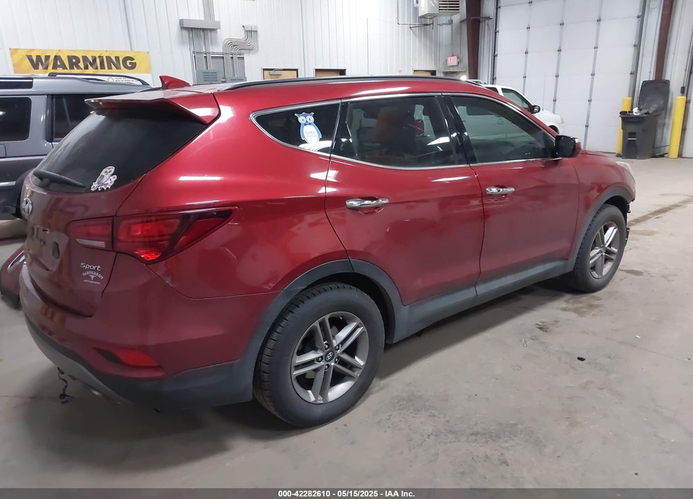 2018 HYUNDAI SANTA FE SPORT 2.4L VIN: 5XYZU3LB6JG514828