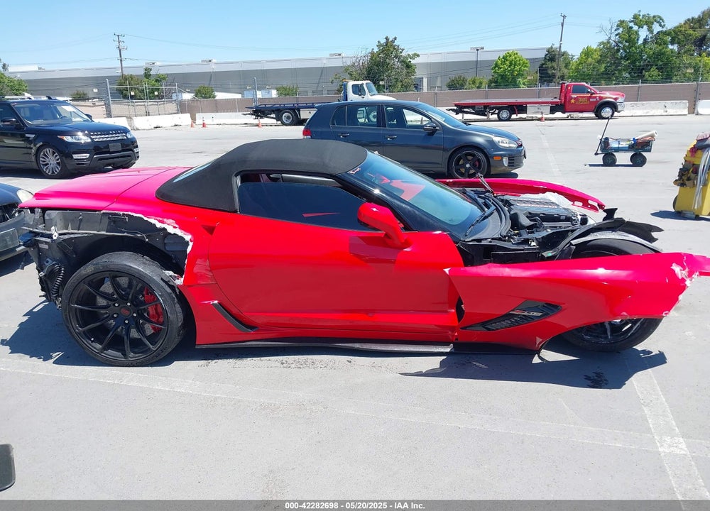 2017 CHEVROLET CORVETTE Z06 VIN: 1G1YT3D62H5604070