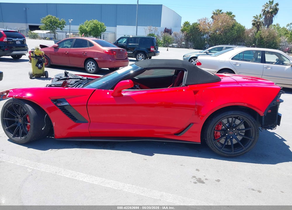 2017 CHEVROLET CORVETTE Z06 VIN: 1G1YT3D62H5604070
