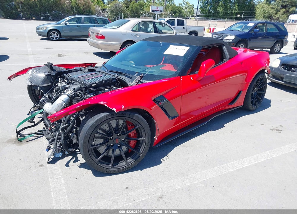 2017 CHEVROLET CORVETTE Z06 VIN: 1G1YT3D62H5604070