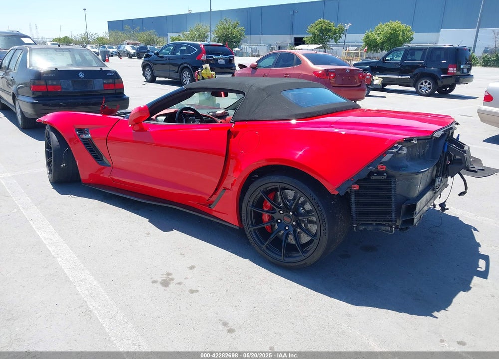 2017 CHEVROLET CORVETTE Z06 VIN: 1G1YT3D62H5604070