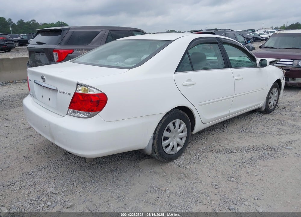 2005 TOYOTA CAMRY LE VIN: 4T1BE32K45U617505