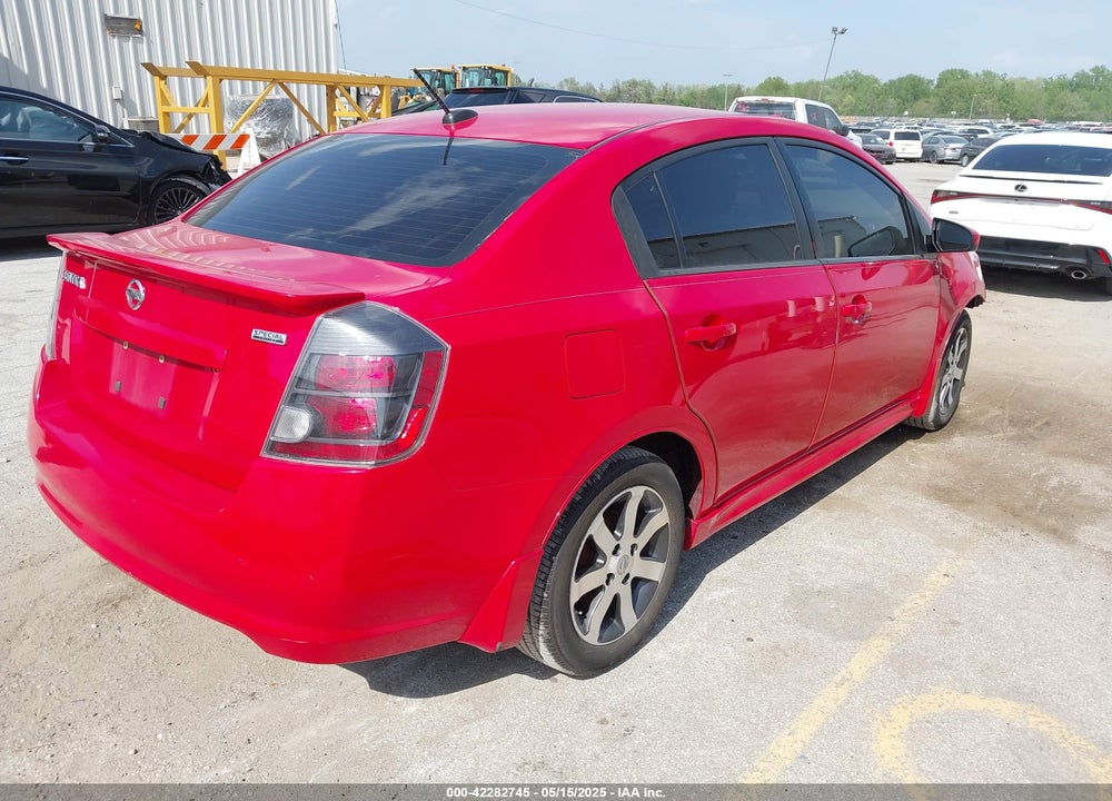 2012 NISSAN SENTRA 2.0 SR VIN: 3N1AB6AP2CL647006