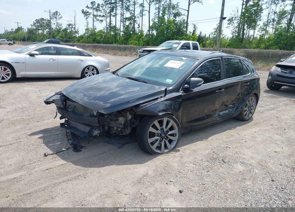 2018 HYUNDAI ELANTRA GT VIN: KMHH55LC2JU041274