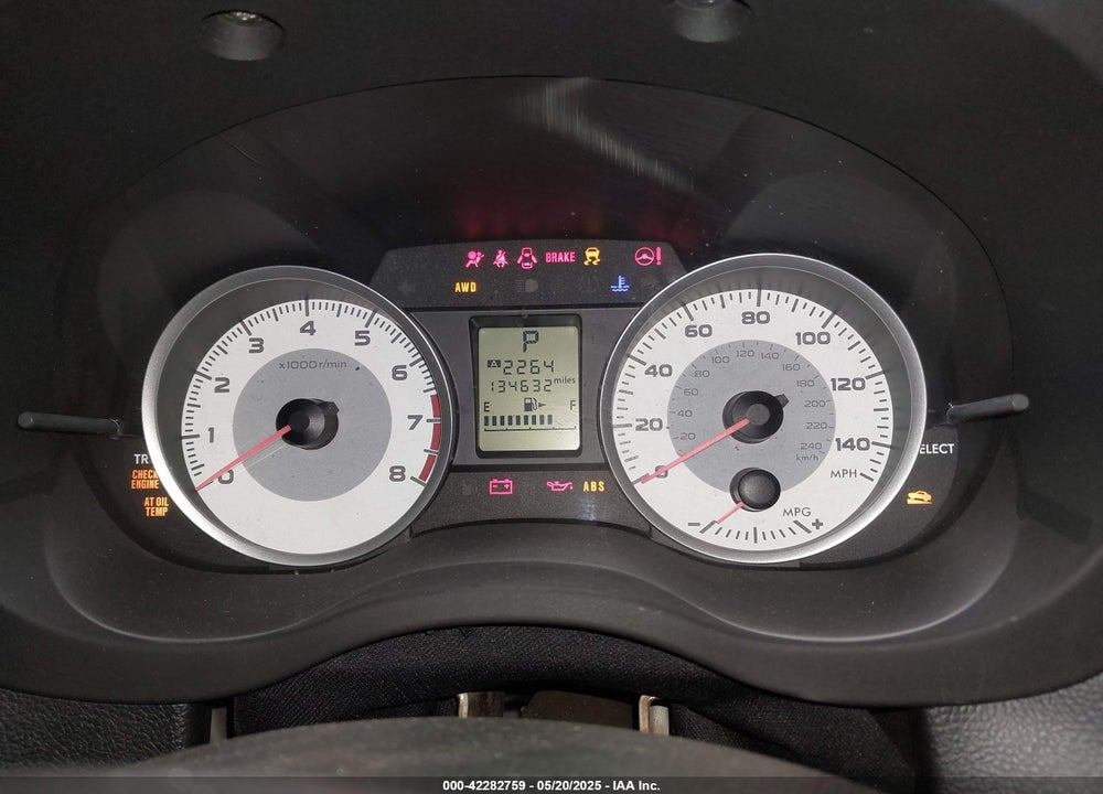 2014 SUBARU IMPREZA VIN: JF1GJAD65EH005774