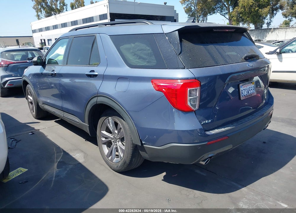 2021 FORD EXPLORER XLT VIN: 1FMSK7DH5MGC41038