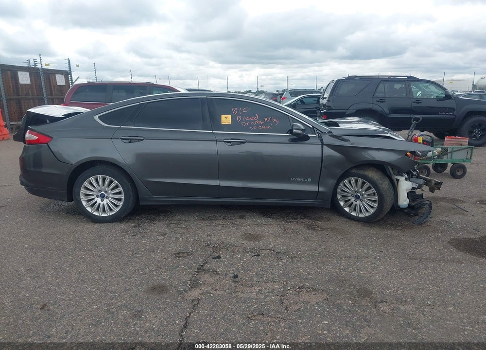2016 FORD FUSION HYBRID SE VIN: 3FA6P0LU1GR191528