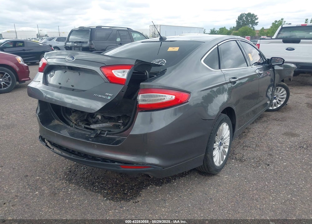 2016 FORD FUSION HYBRID SE VIN: 3FA6P0LU1GR191528